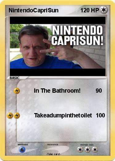 Pokemon NintendoCapriSun