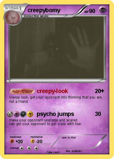 Pokemon creepybomy