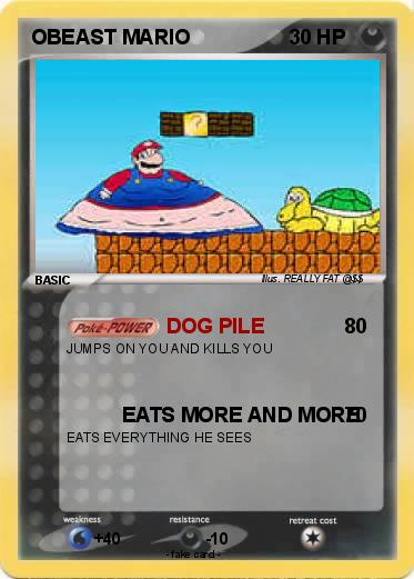 Pokemon OBEAST MARIO