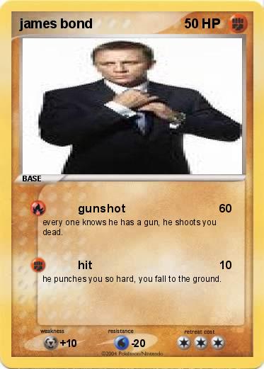 Pokemon james bond