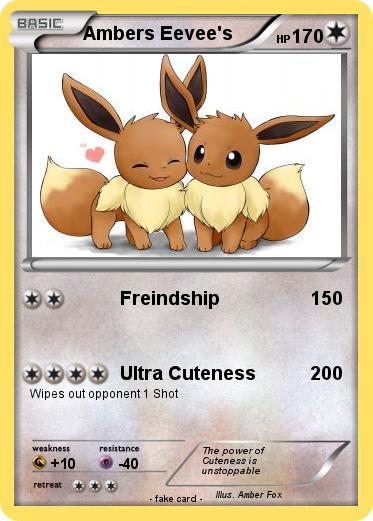 Pokemon Ambers Eevee's