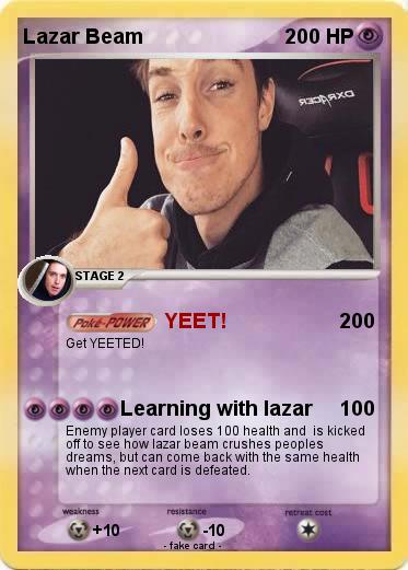 Pokemon Lazar Beam