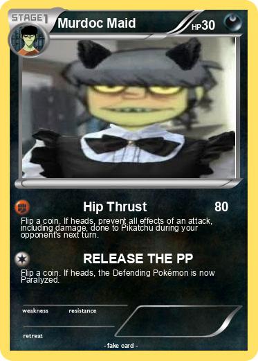 Pokemon Murdoc Maid