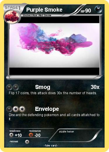 Pokemon Purple Smoke