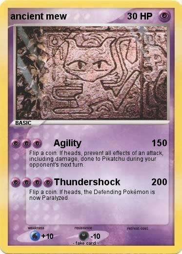 Pokemon ancient mew