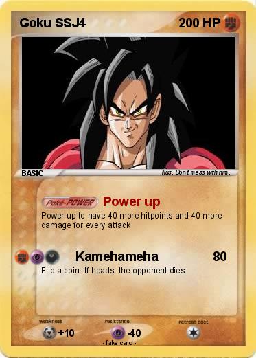 Pokemon Goku SSJ4