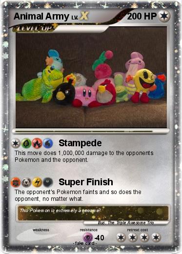 Pokemon Animal Army