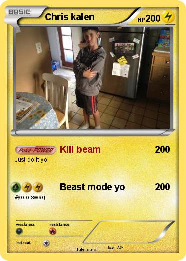 Pokemon Chris kalen