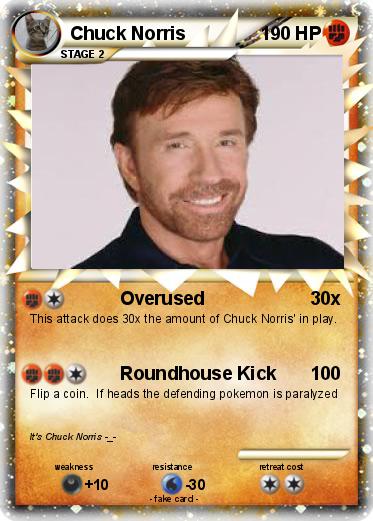 Pokemon Chuck Norris
