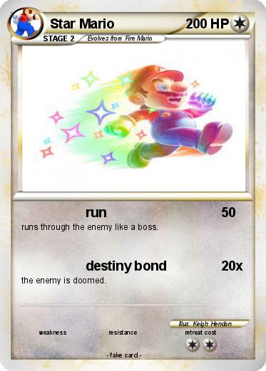 Pokemon Star Mario