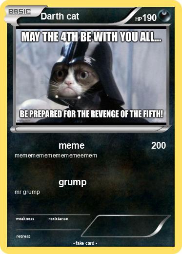 Pokemon Darth cat