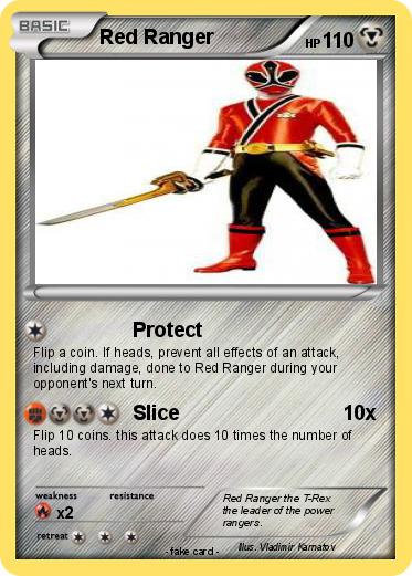 Pokemon Red Ranger