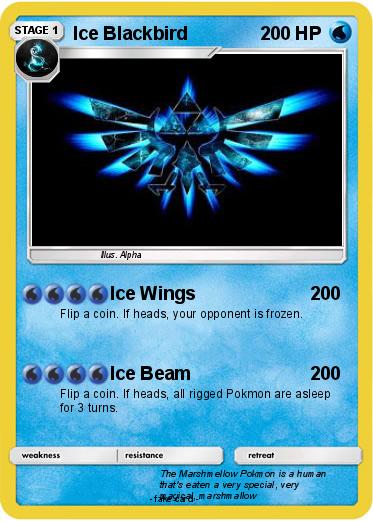 Pokemon Ice Blackbird