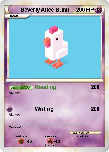 Pokemon Beverly Atlee Bunn