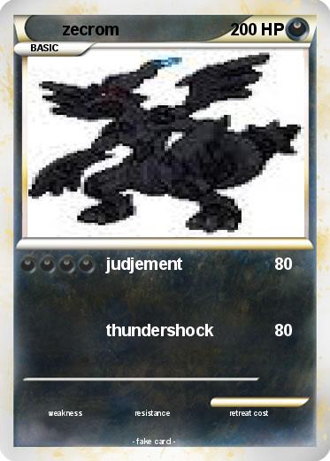 Pokemon zecrom