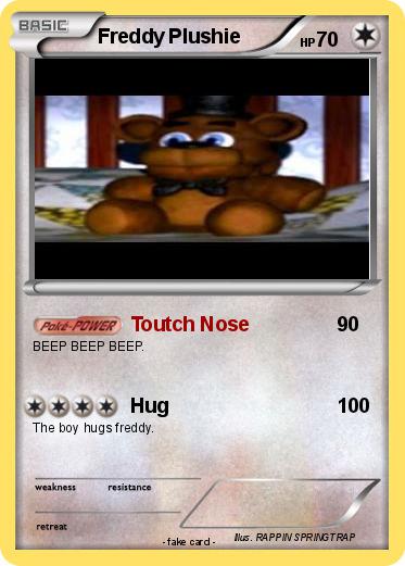 Pokemon Freddy Plushie