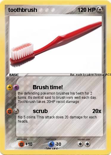 Pokemon toothbrush