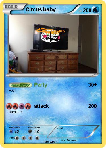Pokemon Circus baby