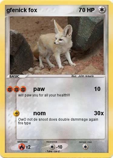 Pokemon gfenick fox