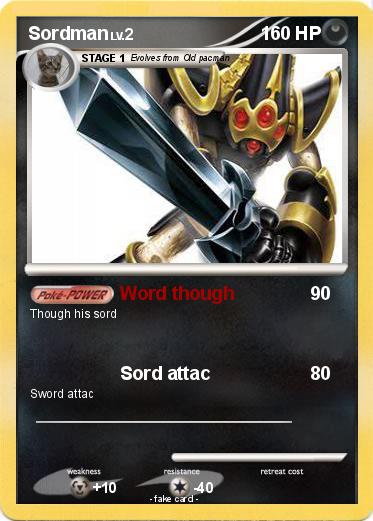 Pokemon Sordman