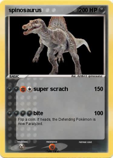 Pokemon spinosaurus