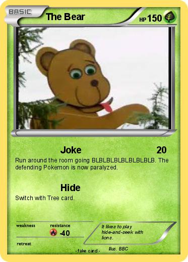 Pokemon The Bear