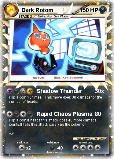 Pokemon Dark Rotom