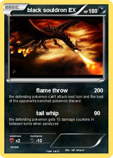 Pokemon black souldron EX