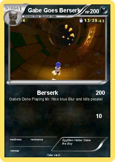 Pokemon Gabe Goes Berserk