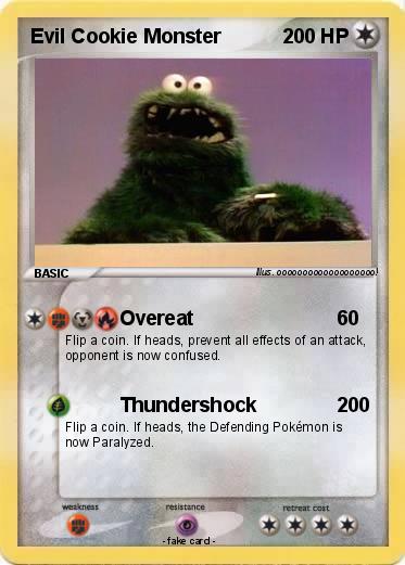 Pokemon Evil Cookie Monster