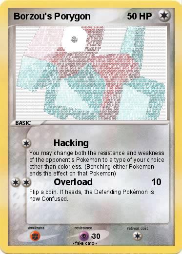 Pokemon Borzou's Porygon