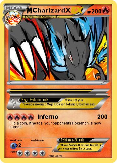 Pokemon CharizardX