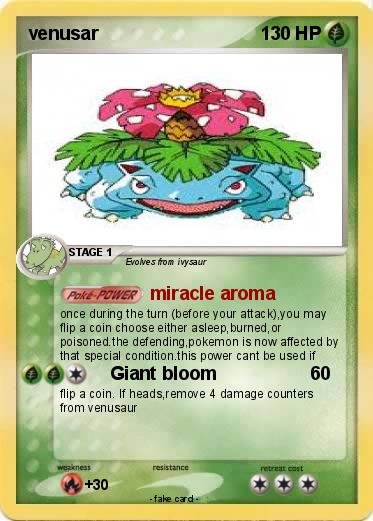 Pokemon venusar