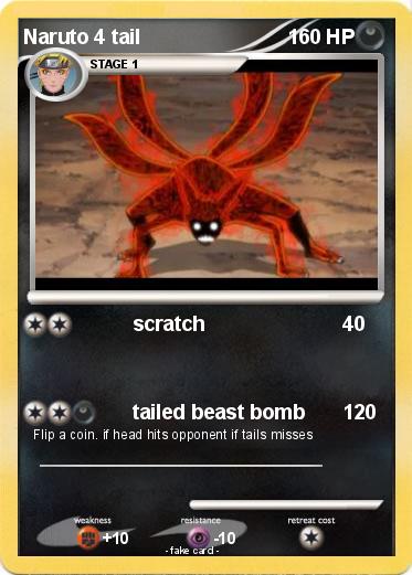 Pokemon Naruto 4 tail