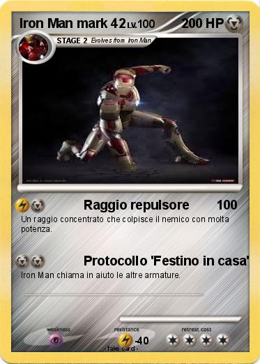 Pokemon Iron Man mark 42