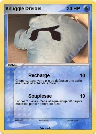 Pokemon Snuggle Dreidel