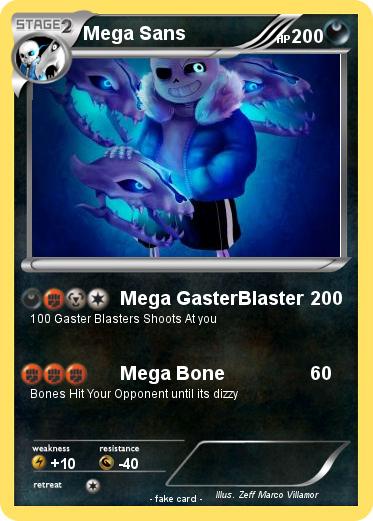 Pokemon Mega Sans