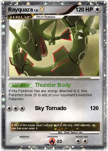 Pokemon Rayquaza