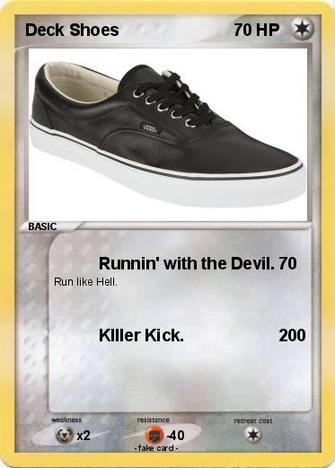 Pokemon Deck Shoes