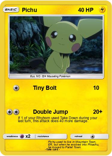 Pokemon Pichu