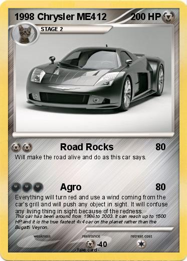 Pokemon 1998 Chrysler ME412