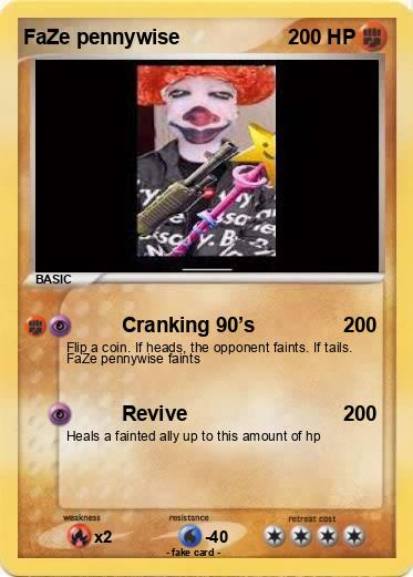 Pokemon FaZe pennywise