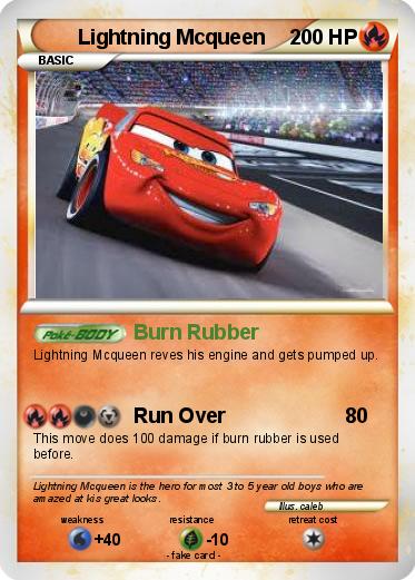 Pokemon Lightning Mcqueen
