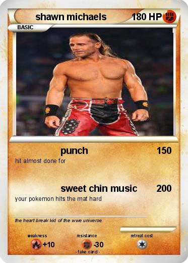 Pokemon shawn michaels