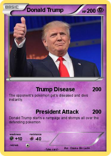 Pokemon Donald Trump