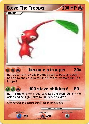 Pokemon Steve The Trooper