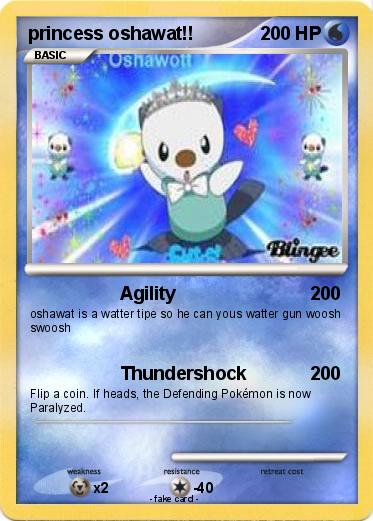 Pokemon princess oshawat!!