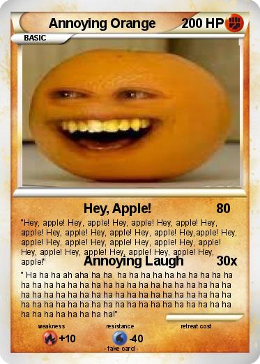 Pokemon Annoying Orange