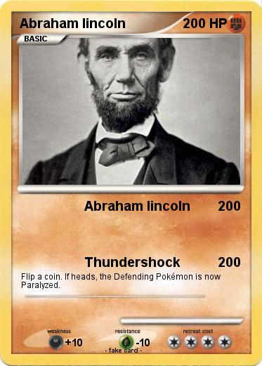 Pokemon Abraham lincoln