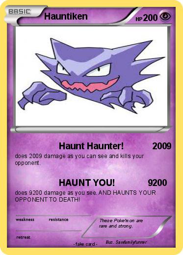 Pokemon Hauntiken